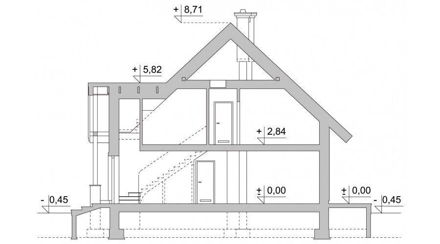 Projekt domu LK&1120